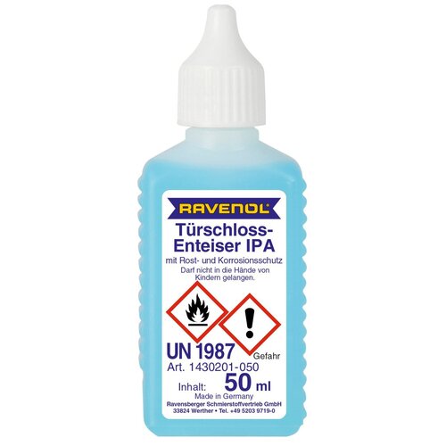 Размораживатель Замков Ravenol Tuerschlossenteiser Ipa 0,05 Л. Ravenol арт. 143020105005045