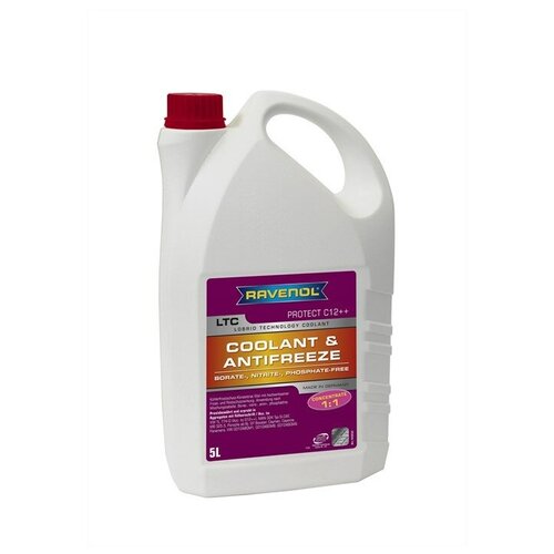 RAVENOL 4014835756052 Антифриз RAVENOL LTC Lobrid Techn. Coolant Concentrate (5л)