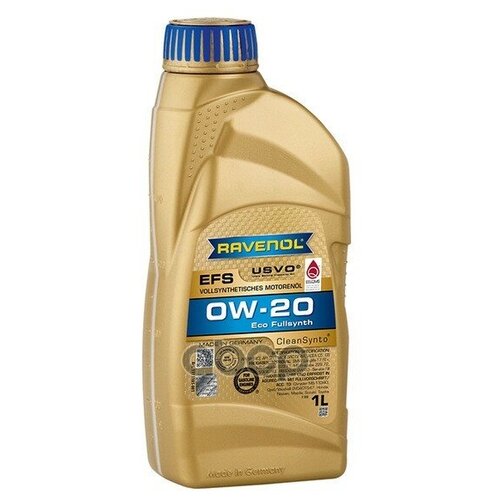 Ravenol Моторное Масло Ravenol Efs Ecofullsynth Sae 0w-20 ( 1л) New