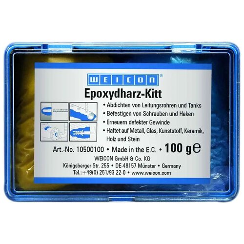 Эпоксидный ремонтный набор WEICON с минеральным наполнением 0,1 кг
