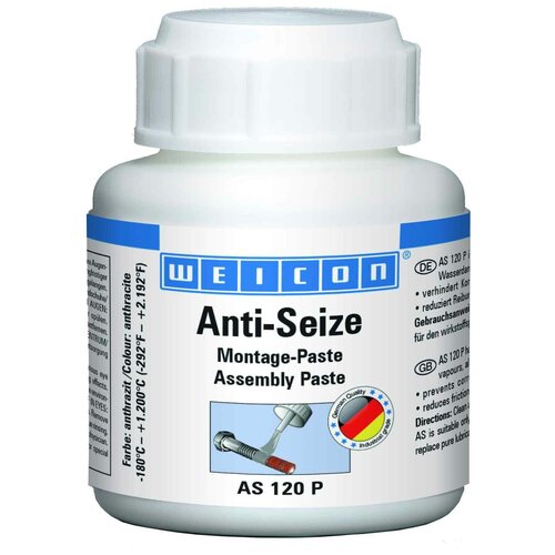 WEICON Anti-Seize Монтажная паста 120 г Защита от коррозии и высокопроизводительное смазывающее wcn26000012