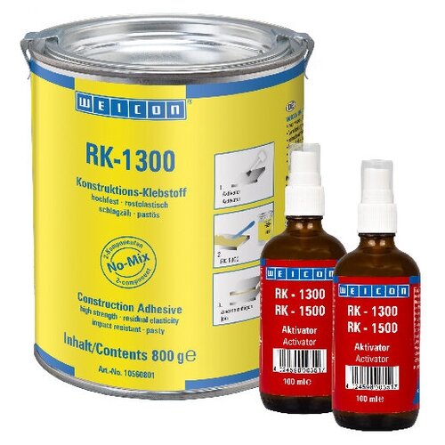 Клей Weicon RK-1300 двухкомпонентный конструкционный 1 кг