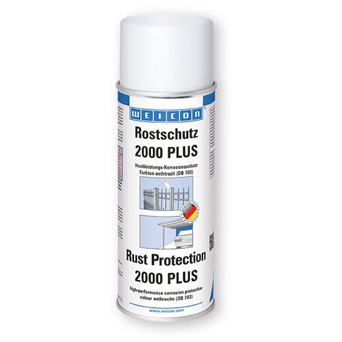 Спрей Weicon 2000 PLUS Средство защиты от коррозии 400 мл, антрацит