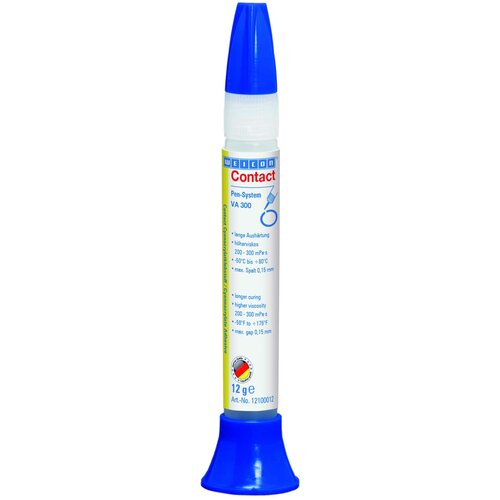 WEICON Contact VA 300 Цианоакрилатный клей 60 г Основа этилат Высокая вязкость 200300 mPas Медленный
