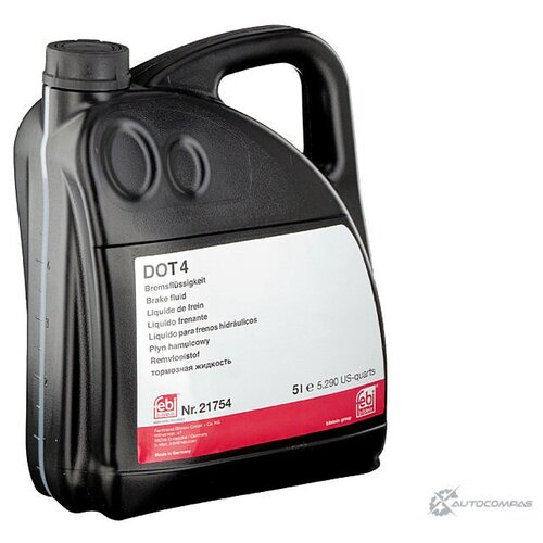 Жидкость тормозная DOT4 5L 5 * 26461 FEBI BILSTEIN 21754