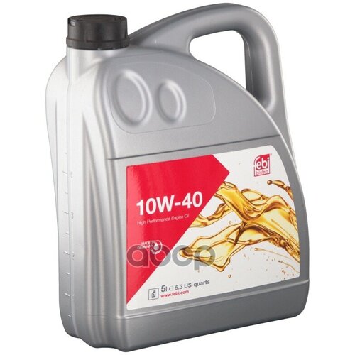 Febi Масло Моторное Febi High Performanse Engine Oil 10W-40 Полусинтетическое 5 Л 32933