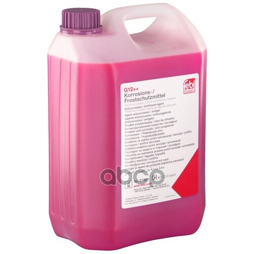 Антифриз Febi Universal G12++ Концентрат Фиолетовый 5 Л 37401 Febi арт. 37401