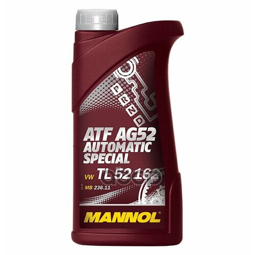 Масло Трансмиссионное Mannol Atf Ag52 Automatic Special 1 Л 1478 MANNOL арт. 1339