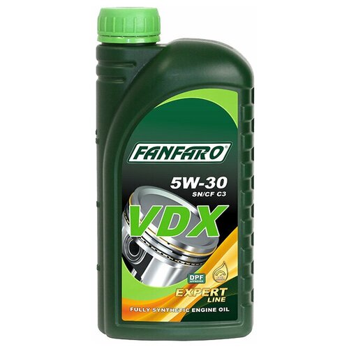 Масло моторное 5w30 син. Fanfaro VDX 20л