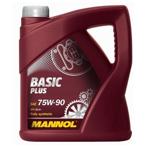 Масло Трансмиссионное Mannol Basic Plus Gl4 75W90 4 Л 1322 MANNOL арт. 1322