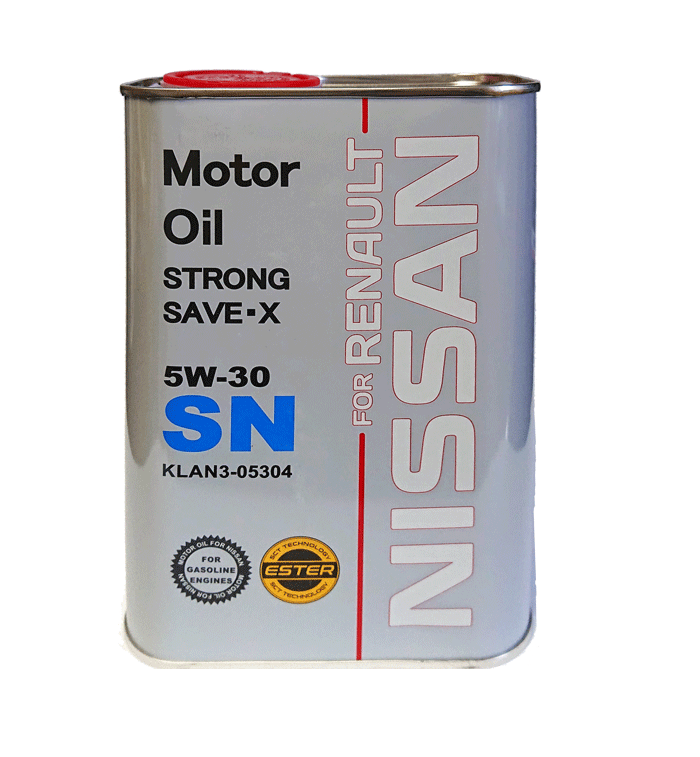 Моторное масло Fanfaro Nissan Strong Save-X SN1 KLAN3-05304 5W30 4л