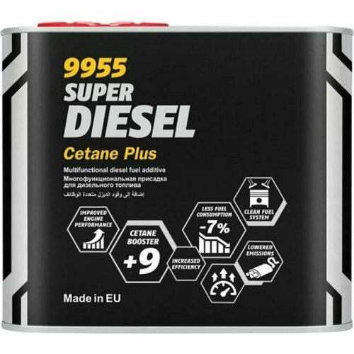 Присадка в дизельное топливо MANNOL SUPER DIESEL CETANE PLUS