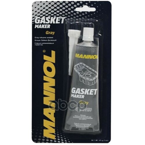 Серый Силиконовый Герметик От -40 С До 230 С Gasket Maker Gray 85Гр. Mannol 2417 MANNOL арт. 2417