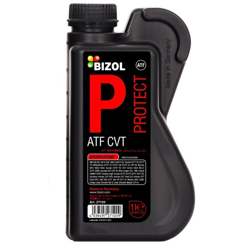Масло трансмиссионное BIZOL Protect ATF CVT 1L