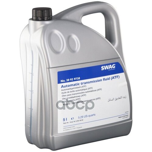 Масло Акпп 5L Atf Желтое 30929738 Swag арт. 30929738
