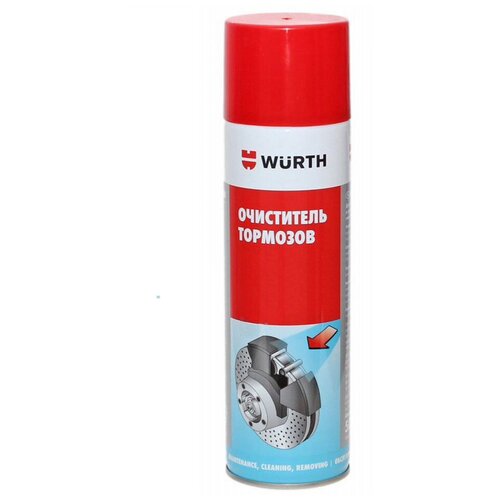 Спрей-Очиститель Тормозов 500ml WURTH арт. '890108730