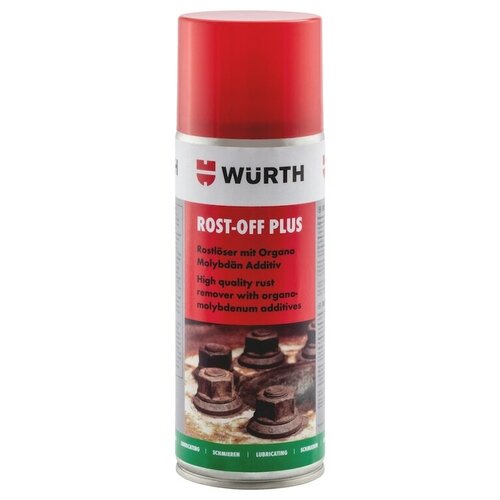 Wurth Спрей растворитель ржавчины Rost-off-plus-400мл 0890200004053 12 .