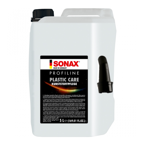 Профессиональный уход за неокрашенным пластиком SONAX 2055000 5л