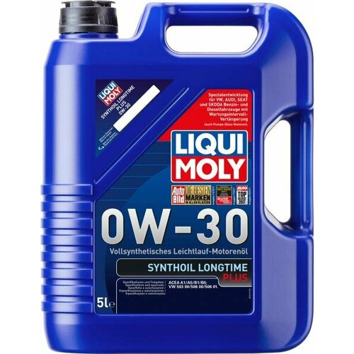 Cинтетическое моторное масло LiquiMoly Synthoil Longtime Plus 0W30 5 л 1151