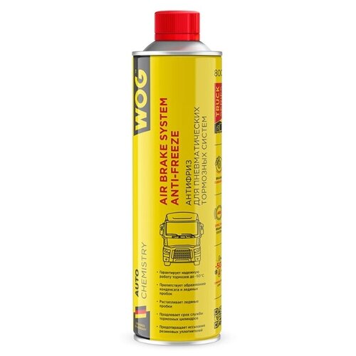 Антифриз Для Пневмотормозов Wog, 800 Мл. WOG арт. WGC0590