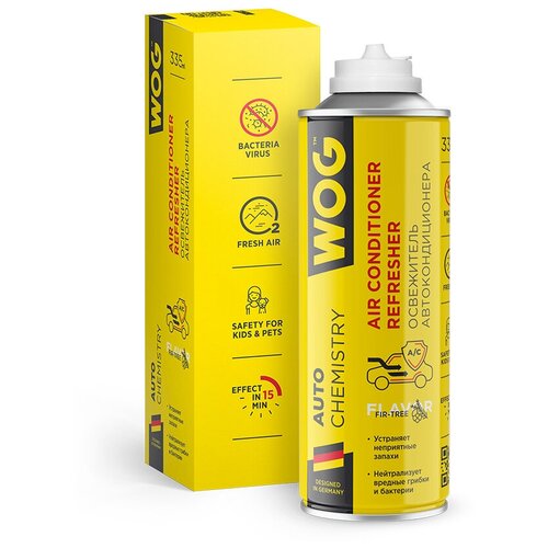 Освежитель Кондиционера Wog, 335 Мл. WOG арт. WGC0802