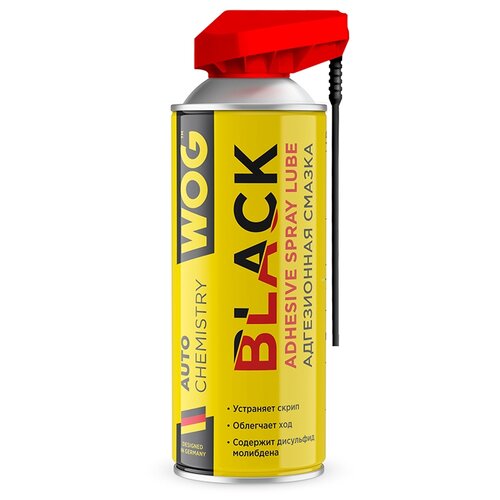 Смазка Черная С Дисульфидом Молебдена Wog, 520 Мл. Профи WOG арт. WGC0330