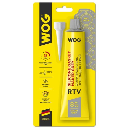 Герметик Формирователь Прокладок Wog Черный 85 Мл WOG арт. WGC0761