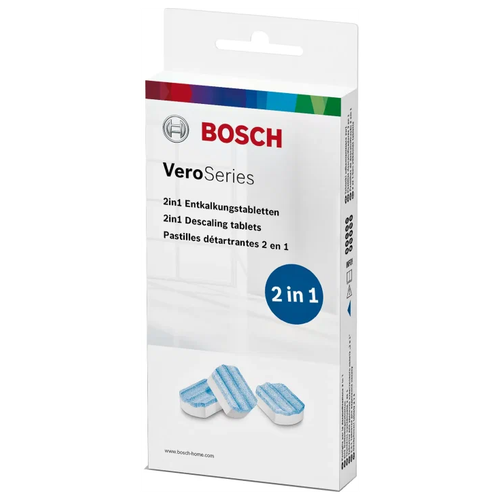 Таблетки для удаления накипи Bosch TCZ8002A, 3 шт.