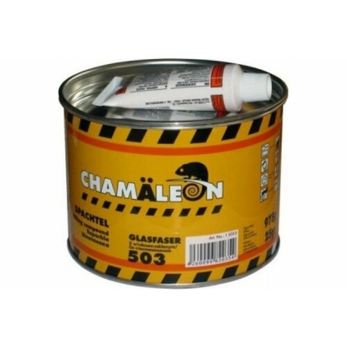 CHAMAELEON Шпатлевка со стекловолокном вкл. отвердитель 1кг 15035