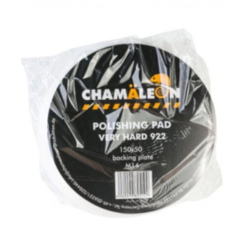 CHAMALEON 49220 Круг полировальный на площадке, жесткий 150мм х 50мм белый 1шт