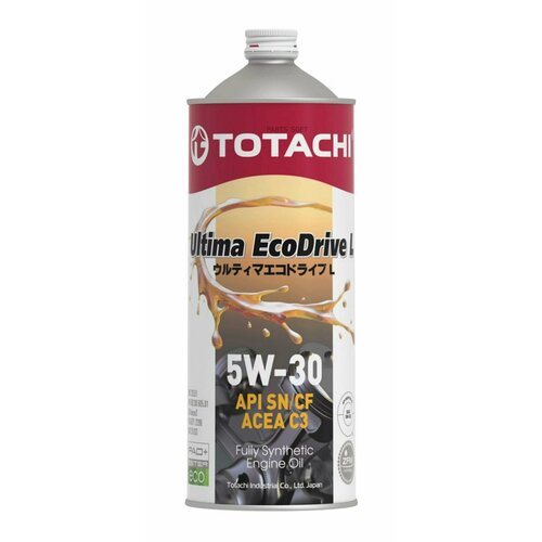 TOTACHI 12101 Масло моторное TOTACHI Ultima Eco Drive L 5W-30 синтетическое 1 л 4562374690912