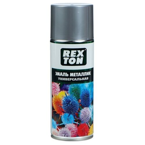 Эмаль металлик универсальная REXTON, алюминий, аэрозоль 520 мл REXTON - 1