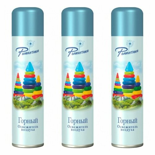 Романтика Освежитель воздуха Горный, 300 мл, 3шт