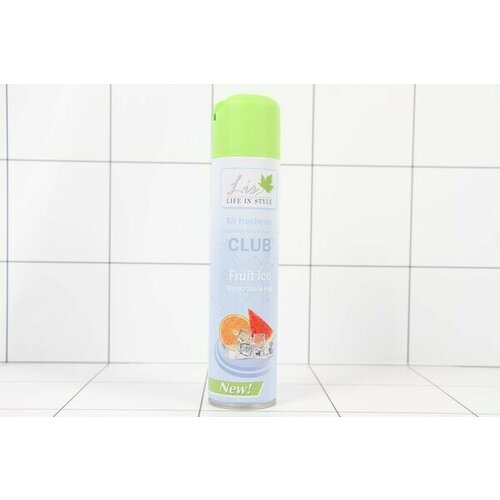 Освежитель LIS CLUB Фруктовый лед 300мл (3 шт.)