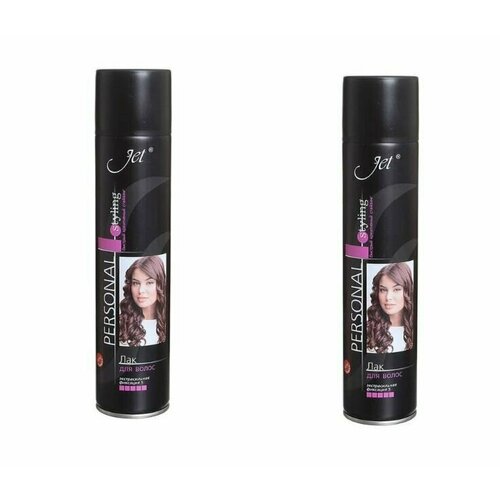 Сибиар Лак для волос Jet, Стиль и Форма, ультрасильная фиксация 5, 190 мл - 2 шт