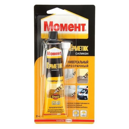 Герметик Момент (прозрачный), 85 мл