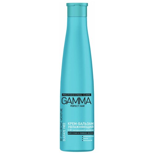 Gamma Крем-бальзам Gamma Perfect Hair для волос с 3D гиалуроновой кислотой 350 мл, 4 шт.