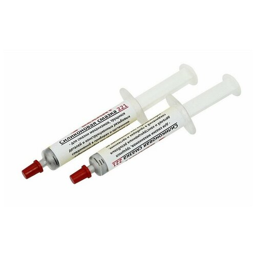Rexant Смазка силиконовая 221 /до +350 / 2мл /шприц/ 09-3955 .