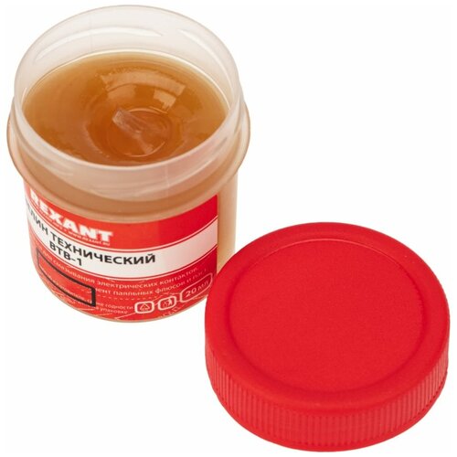 Вазелин технический Rexant, ВТВ-1, 20 мл, банка {09-3970}