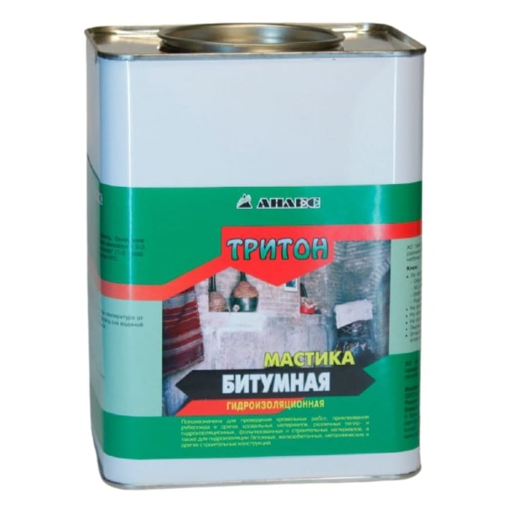 Анлес Мастика битумная "Тритон", 3,0л 70232