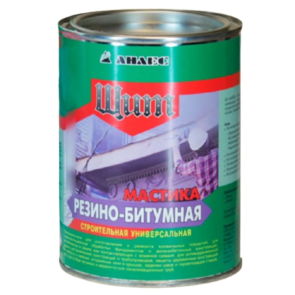 Анлес Мастика рез-битумная "Щит", 1л 0,8кг 70239