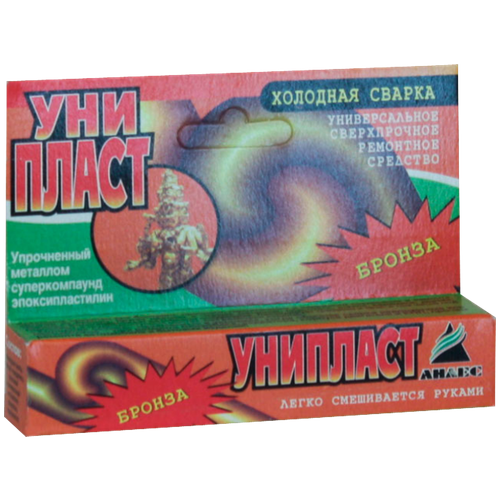 Холодная сварка Унипласт-бронза 20мл Анлес