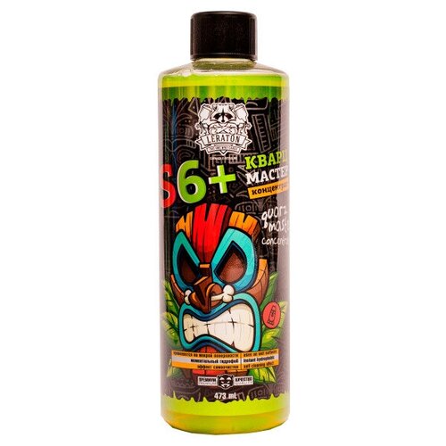 Гидрофобное покрытие для кузова авто с кварцем концентрат LERATON S6+, 473мл, PS-012.567