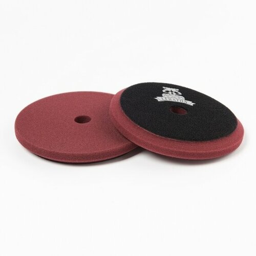 Leraton TDAM180 Тонкий поролоновый полировальник средней жесткости 150/170 мм бордовый .