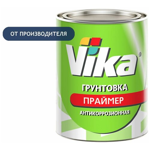 Грунтовка-праймер Vika Primer антирокоррозионная, серая, 1 кг 200554 .