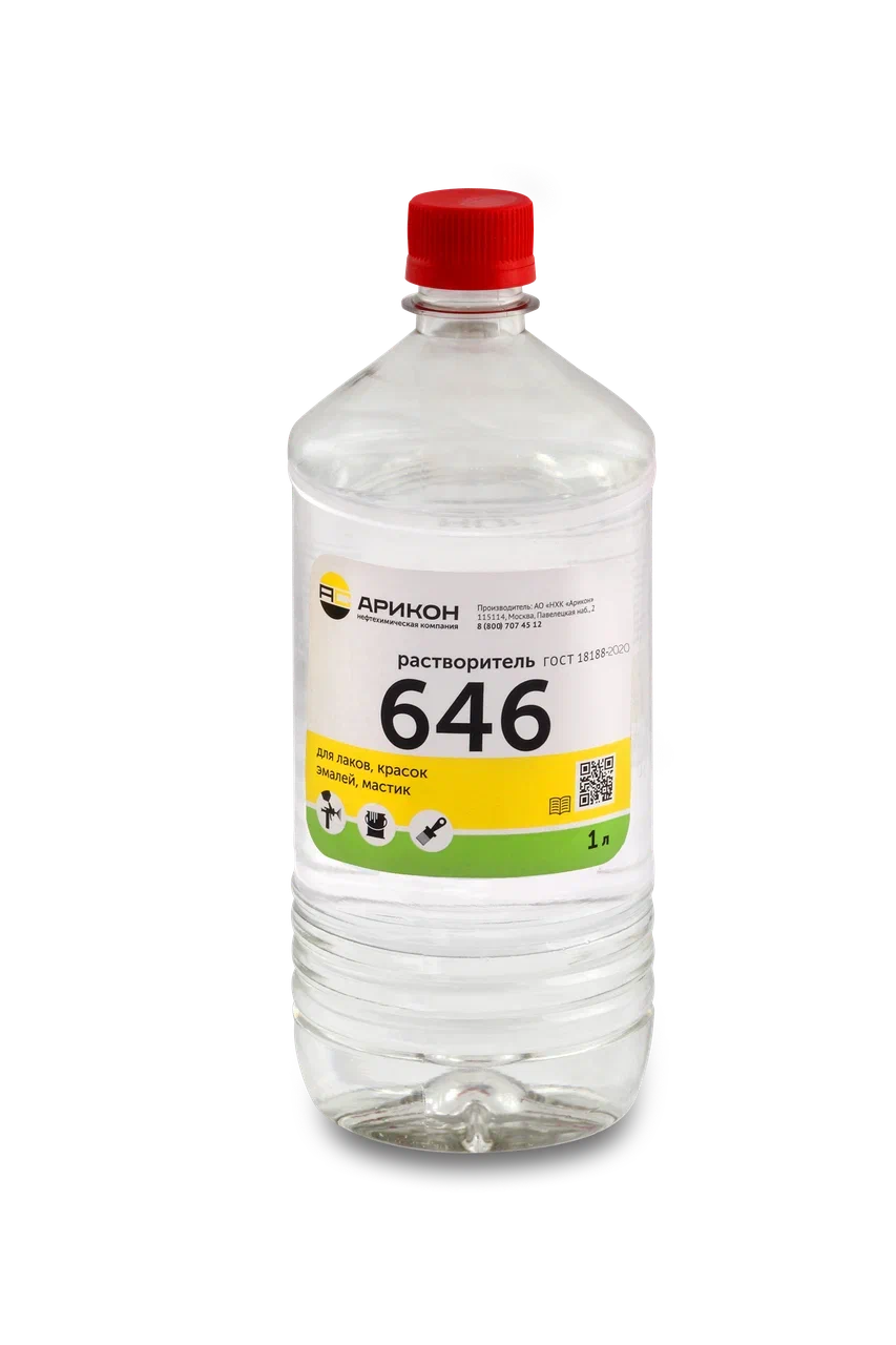 Растворитель Арикон Р-646 ГОСТ, 1 л