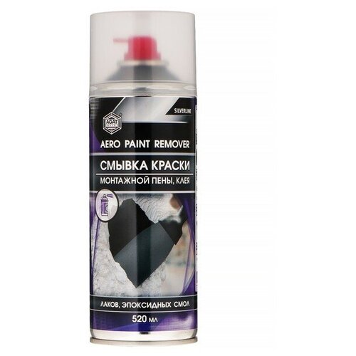 Агат Смывка краски агат Silverline, 520 мл, аэрозоль