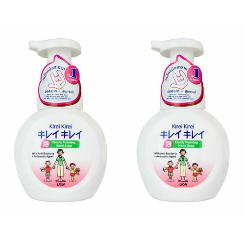 Lion Мыло-пенка антибактериальная для рук, 250 мл, 2 упак