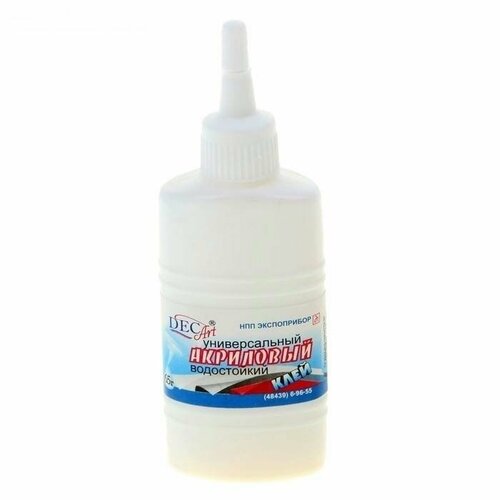 Клей универсальный Экспоприбор акриловый водостойкий 65 г, Евро (14-65-10)