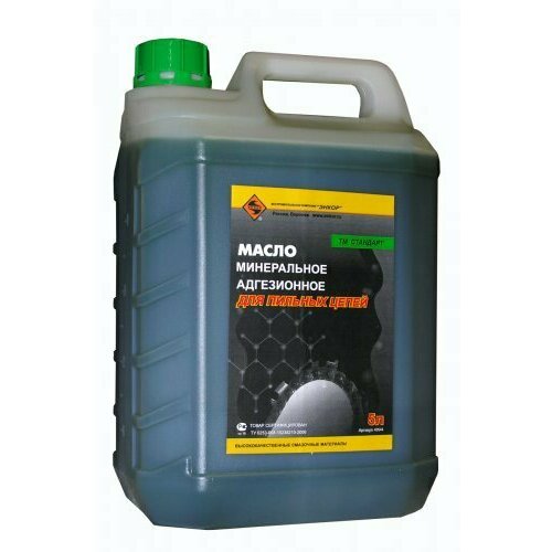 Масло минеральное (5 л) для пильных цепей Энкор (40544)